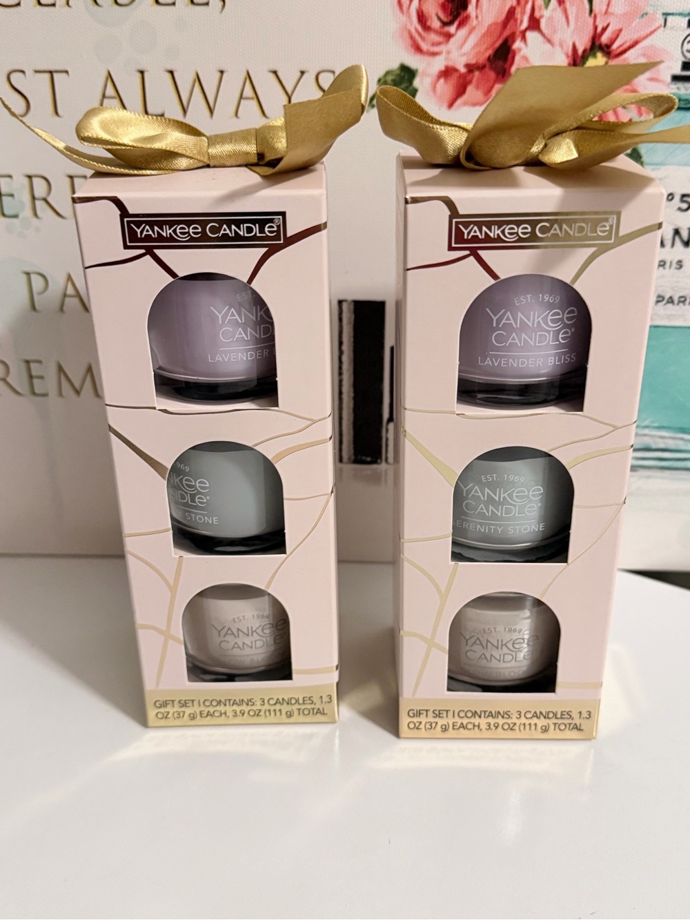 Yankee Candle mini trio